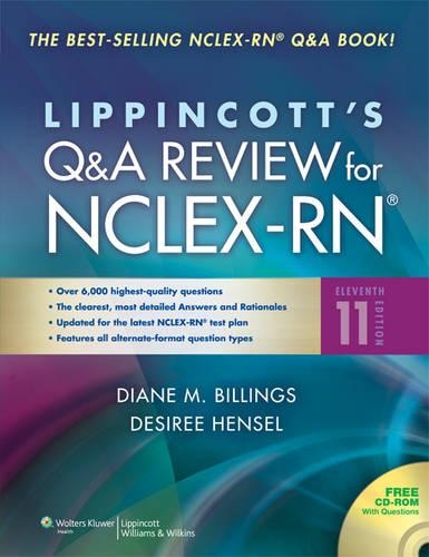 Billings Q&A Review 11E; Plus Lippincott Docucare 1 Yr Access & NCLEX-RN Package