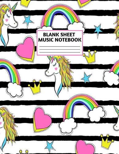 Blank Sheet Music Notebook