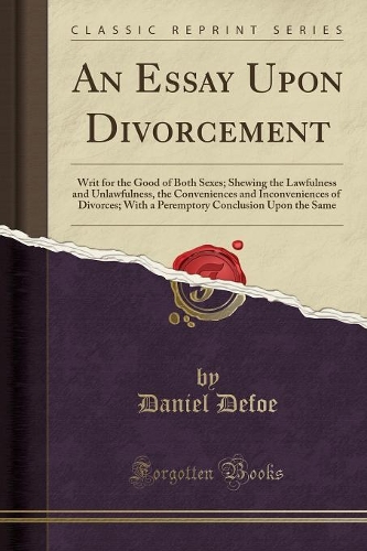 An Essay Upon Divorcement