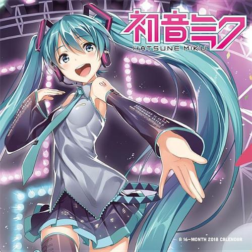 Hatsune Miku 2018 Wall Calendar