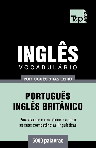 Vocabulário Português Brasileiro-Inglês - 5000 palavras