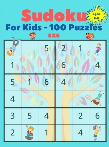 Sudoku For Kids Ages 6-8