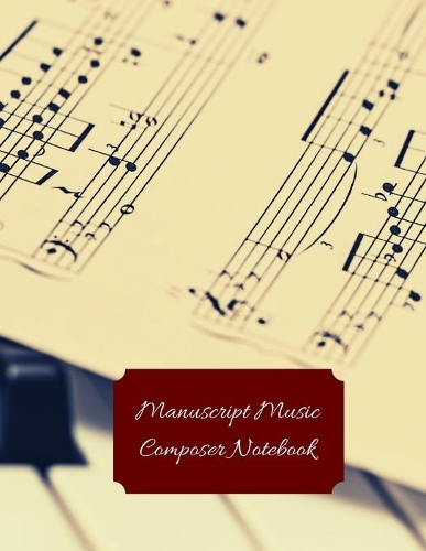 Manuscript Music Composer Notebook