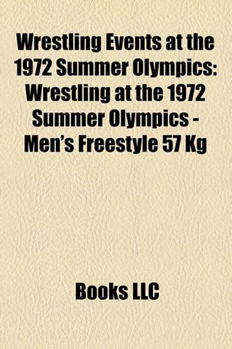 Wrestling Events at the 1972 Summer Olympics