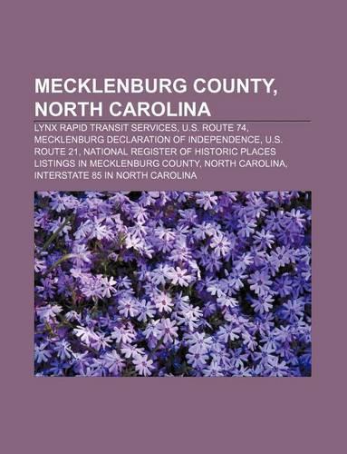 Mecklenburg County, North Carolina