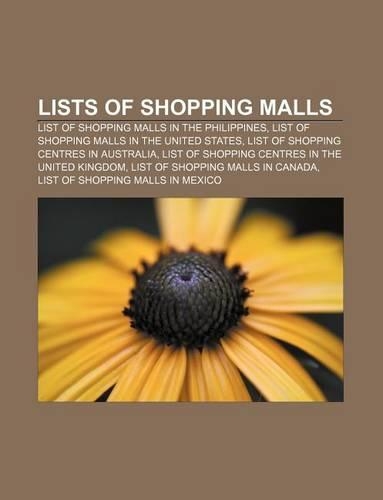 Lists of Shopping Malls