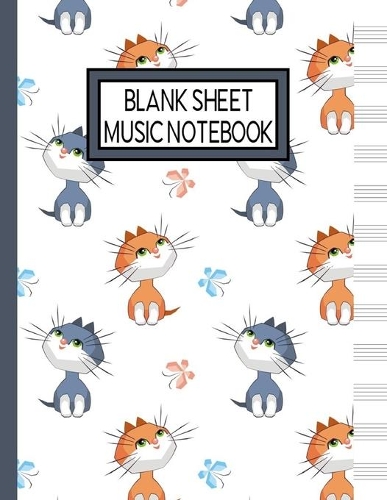 Blank Sheet Music Notebook