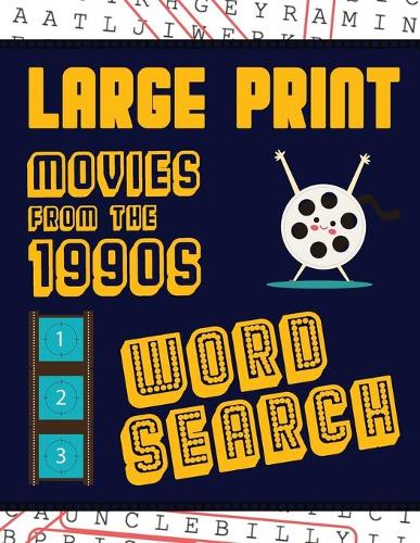 Large Print Movies From The 1990s Word Search