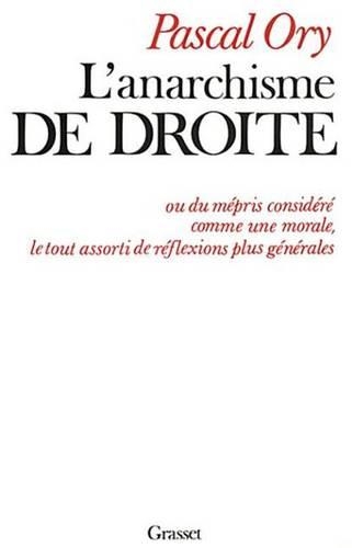 L'Anarchisme de Droite