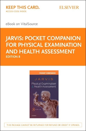 Pocket Companion for Physical Examination and Health Assessment Elsevier eBook on Vitalsource (Retail Access Card)