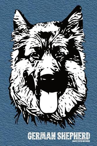 German Shepherd Graph Paper Notebook