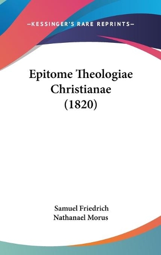 Epitome Theologiae Christianae (1820)
