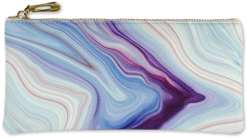Pencil Pouch Blue Agate