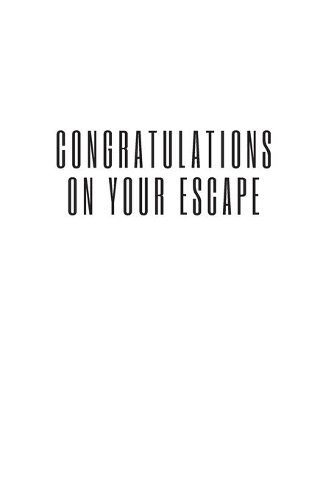 Congratulations on your escape: Going away Gift for Coworker / Colleague leaving Gifts - Blank Lined Composition Notebook, Journal & Planner