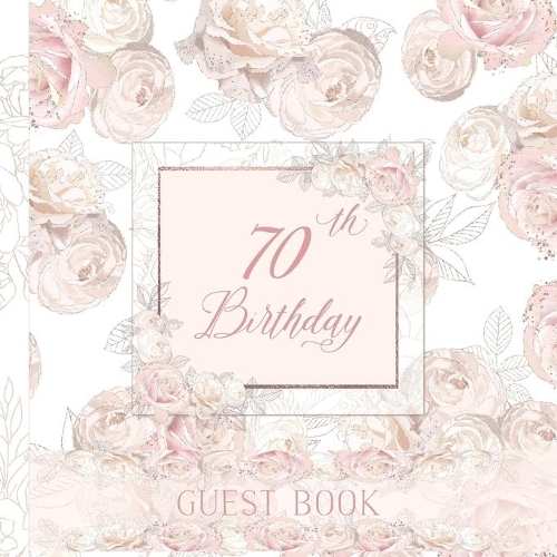 70th Birthday Guest Book