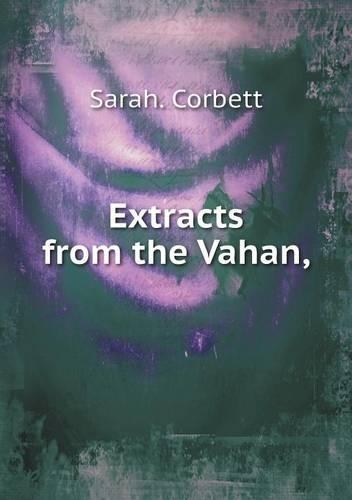 Extracts from the Vahan,: (English)