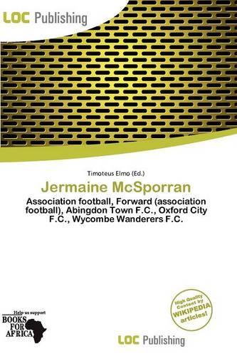 Jermaine McSporran: (English)