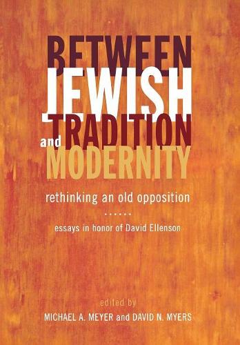 Between Jewish Tradition and Modernity
