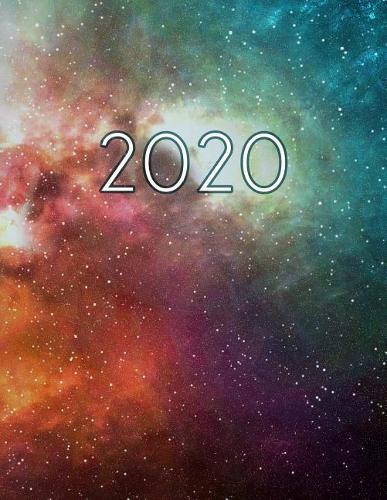 2020 Dated Planner Cosmic Nebula