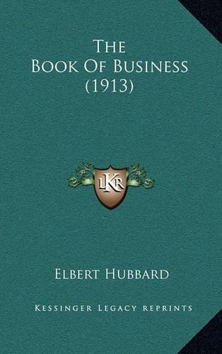 The Book of Business (1913)