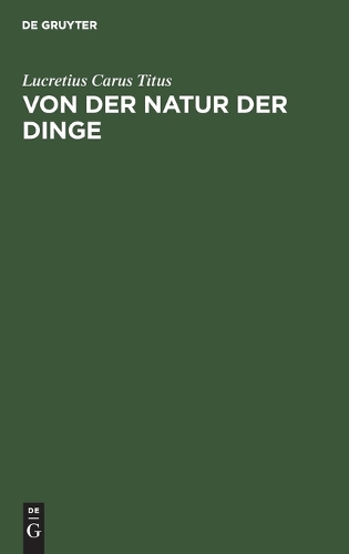 Von Der Natur Der Dinge