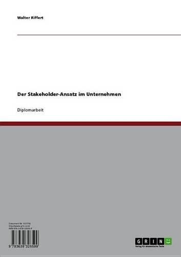 Der Stakeholder-Ansatz Im Unternehmen