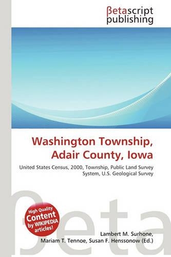 Washington Township, Adair County, Iowa
