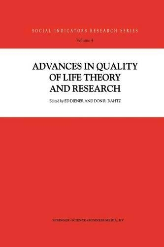 Advances in Quality of Life Theory and Research