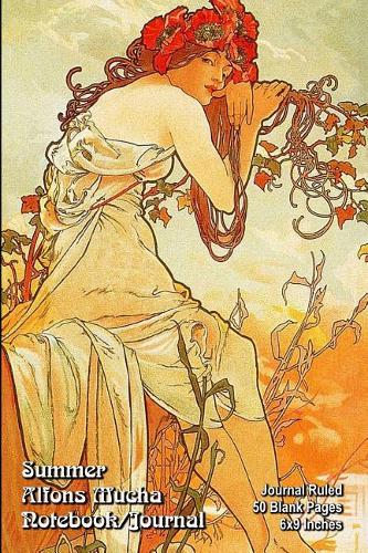 Summer - Alfons Mucha - Notebook/Journal
