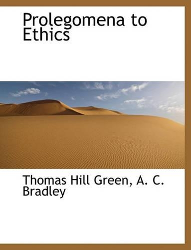 Prolegomena to Ethics