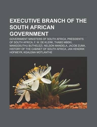 Executive Branch of the South African Government