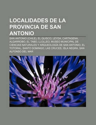 Localidades de La Provincia de San Antonio