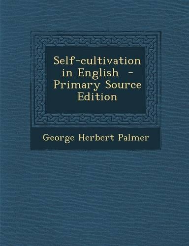 Self-Cultivation in English
