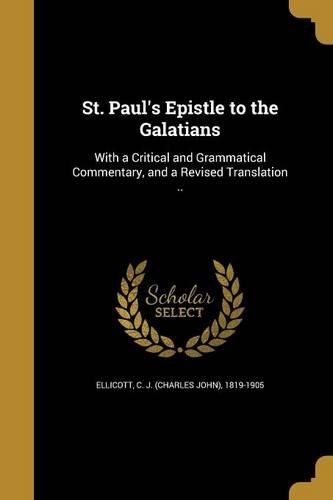 St. Paul's Epistle to the Galatians