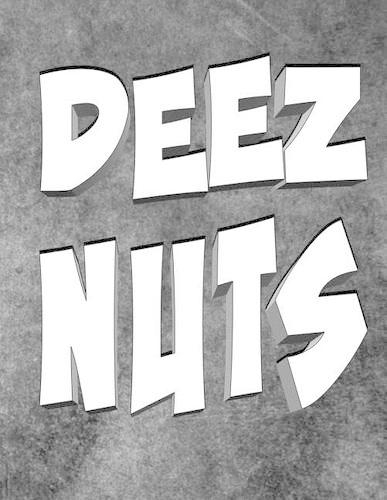 Deez Nuts Notebook