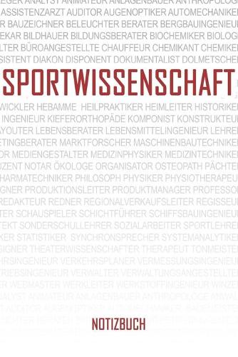 Sportwissenschaft Notizbuch