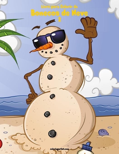 Livro para Colorir de Bonecos de Neve 2