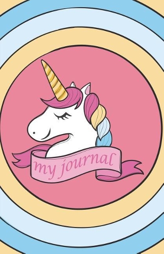 my journal: 5mm Bullet journal, Dot Grid notebook 5.5" x 8.5" Unicorn