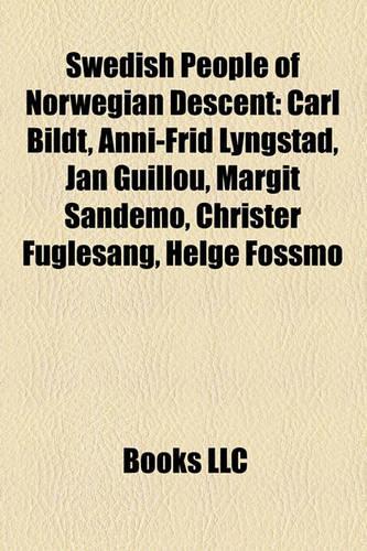 Swedish People of Norwegian Descent