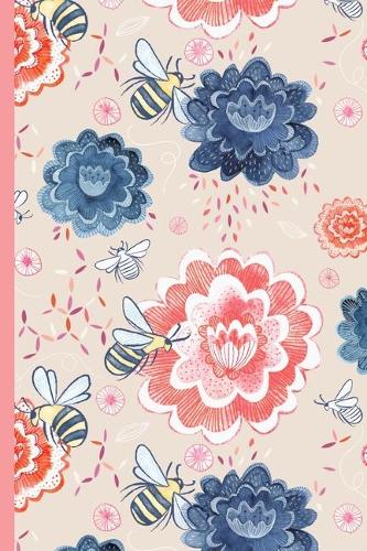2020 Planner: A Week to View Diary and Organiser - Sunday Start with Bees and Flowers Cover Art