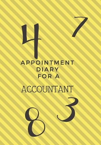 Appointment Diary for an Accountant: This is a quarterly diary with full day pages so that you have space to totally plan your day of appointments. Do not miss any events
