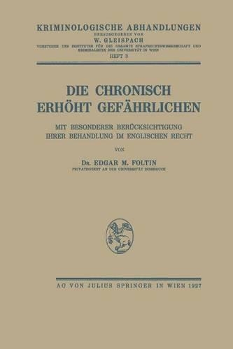 Die Chronisch Erhöht Gefährlichen
