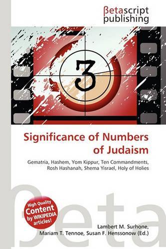 Significance of Numbers of Judaism