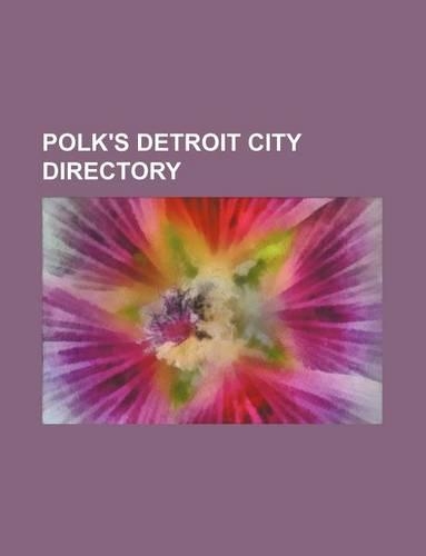 Polk's Detroit City Directory
