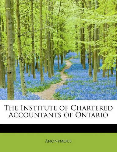 The Institute of Chartered Accountants of Ontario