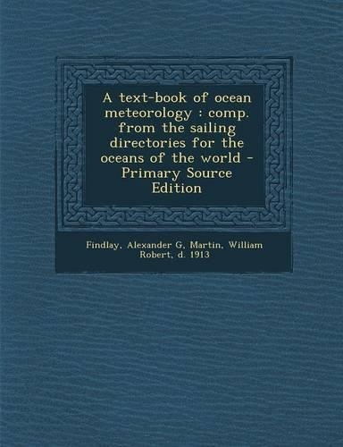 A Text-Book of Ocean Meteorology