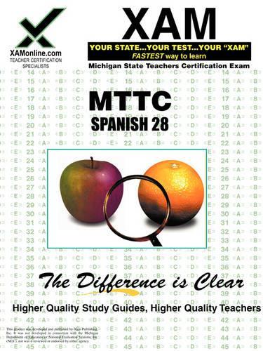 Mttc Spanish 28 Teacher Certification Test Prep Study Guide