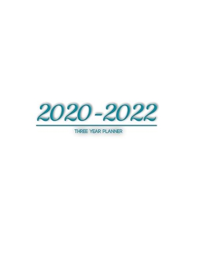 2020-2022 three year planner