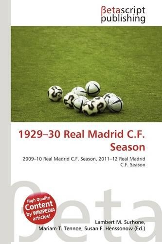 1929-30 Real Madrid C.F. Season