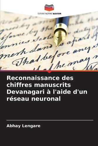 Reconnaissance des chiffres manuscrits Devanagari à l'aide d'un réseau neuronal